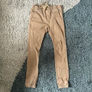 PacSun Mens Size Small Khaki Joggers Drawstring